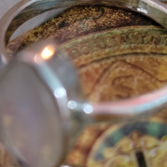 Clear Quartz Ring .925 Size 9 - Picture 3 of 8